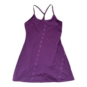 Outdoor Voices Exercise Dress Womens M Purple/Plum  Built In Shorts Athletic